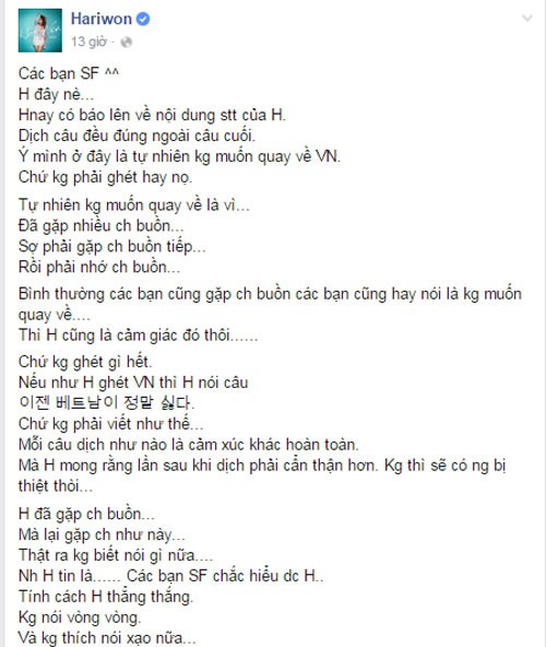 Ca si Hari Won giai thich hieu lam ghet ve Viet Nam-Hinh-3